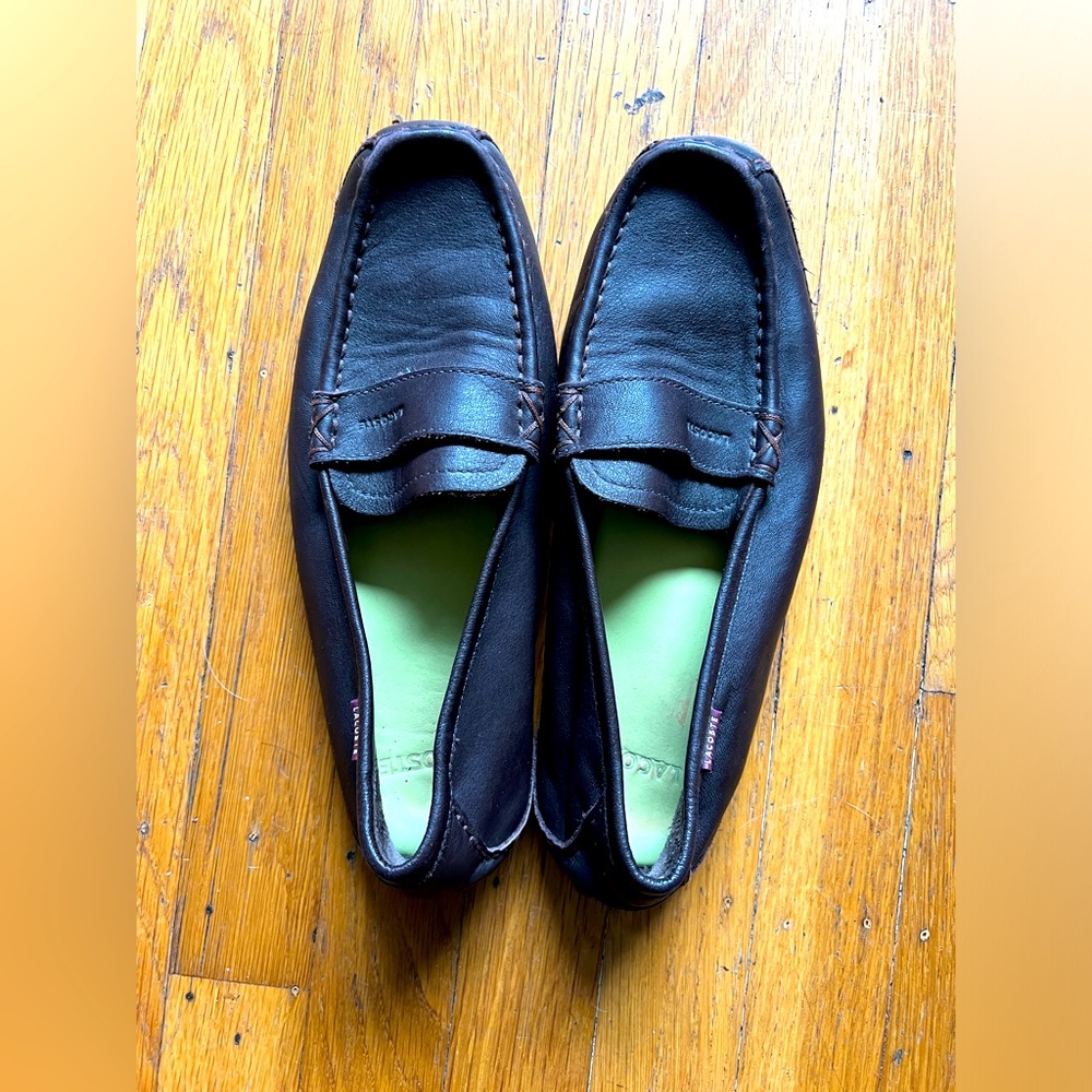 Lacoste driving shoes circa 2002